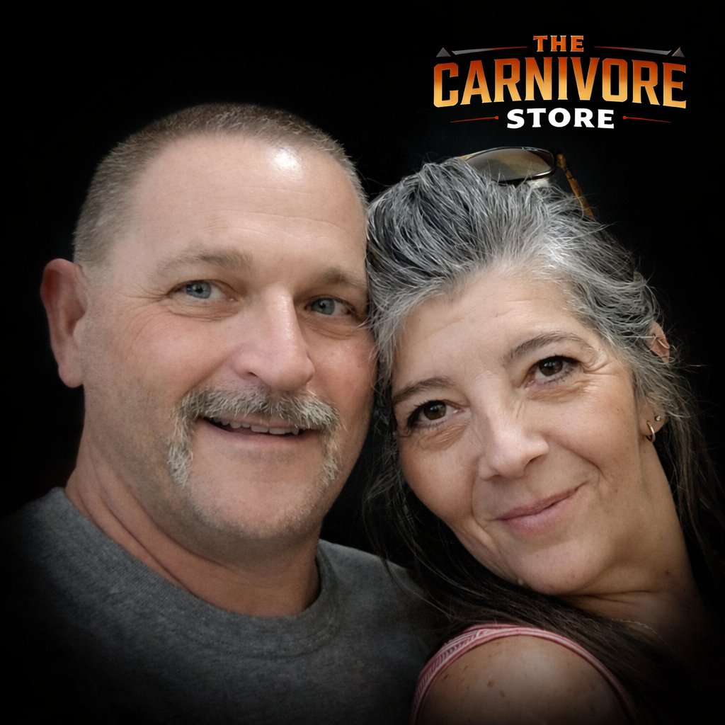 Eric and Terri Tangolics, owners of The Carnivore Store